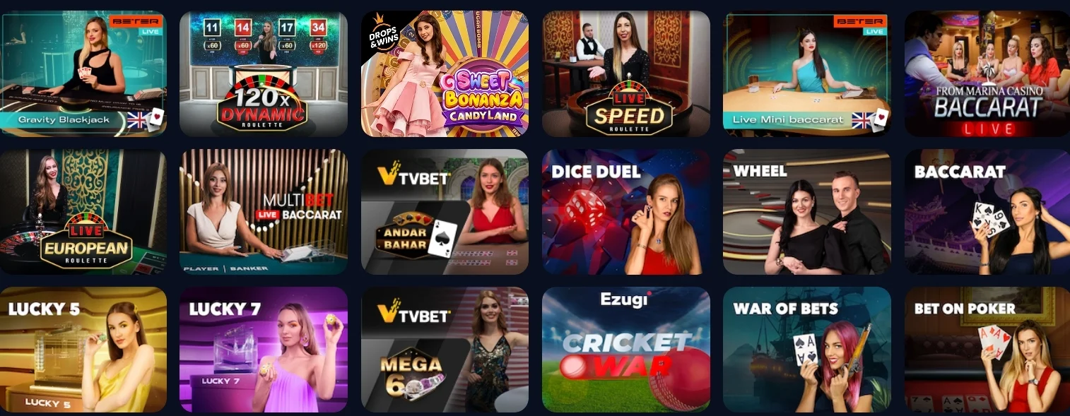 1win Casino Live online