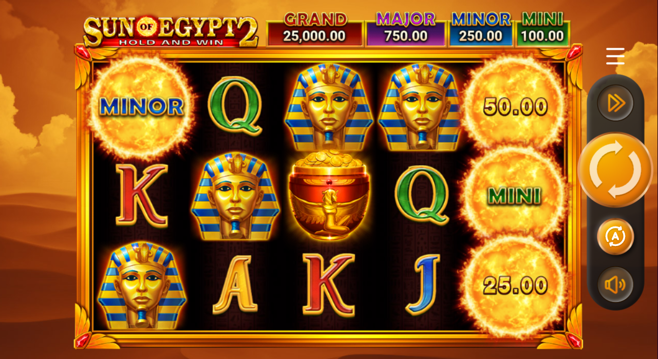 Sun of Egypt 2 игра 1win